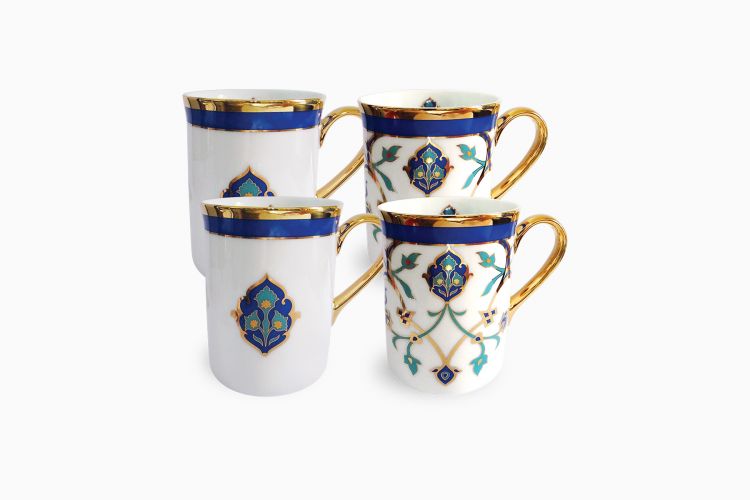 SHORES OF PERSIA MUGS (SET OF 6)