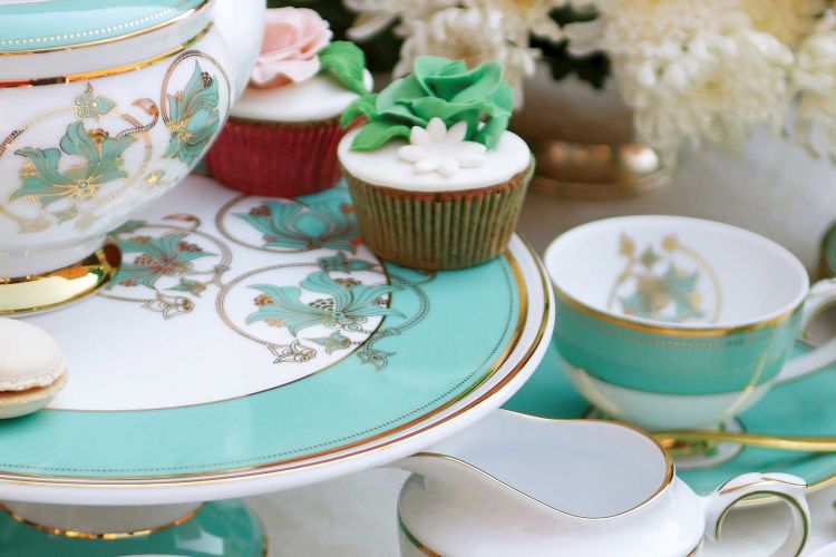 SPRING IN UDAIPUR CAKE STAND WITH SERVER - Image 3
